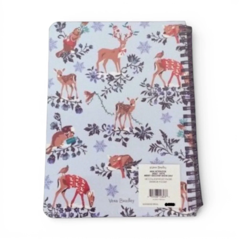 VERA BRADLEY Merry Mischief Snow Day 3‑Pc Set – Pen, Notebook, Travel Mug - NWT